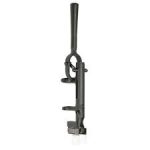 BOJ - WALL MOUNTED CORKSCREW BLACK PAINTED