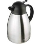 BOJ - DOUBLE WALL THERMOS ST/ST WITH BLACK TOP 1 L