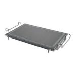ILSA - VOLCANIC STONE 21x21 CM WITH 18/10 ST/ST SUPPORT