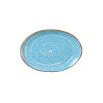 DOT - AEGEAN BLUE OVAL PLATTER 26 CM