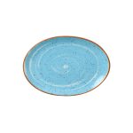 DOT - AEGEAN BLUE OVAL PLATTER 31 CM