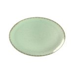 DOT - PISTACHIO GREEN OVAL PLATTER 26 CM