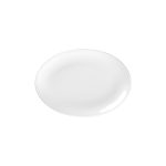 DOT - WHITE OVAL PLATTER 26 CM