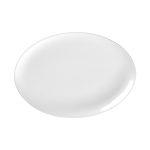 DOT - WHITE OVAL PLATTER 36 CM