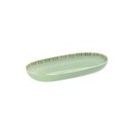 DOT - PISTACHIO GREEN OVAL PLATTER 19 x 9.5 CM - Image 2