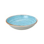 DOT - AEGEAN BLUE DEEP PLATE 23 CM