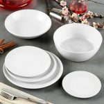 DOT - WHITE DINNER PLATE 27 CM - Image 3