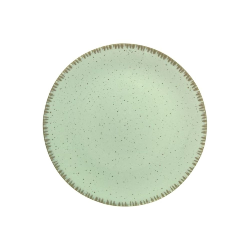 0751875.jpg DOT - PISTACHIO GREEN DESSERT PLATE 23 CM - Image 1