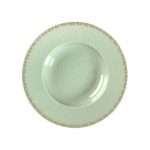 DOT - PISTACHIO GREEN PASTA PLATE 27 CM