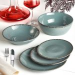 DOT - URANUS BLUE BREAD PLATE 17 CM - Image 3