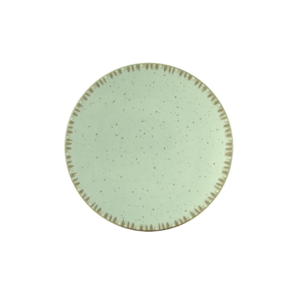 0752036.jpg DOT - PISTACHIO GREEN BREAD PLATE 17 CM - Image 1