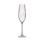 BOHEMIA CRYSTAL - COLUMBA OPTIC CHAMPAGNE GLASS 260 ML