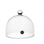 100 CHEF - ALADIN GLASS COVER 14 CM WITH SMOKING GUN HOLE