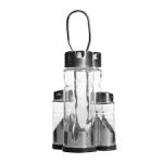 COK - 4 PC SET OIL/VINEGAR/SALT/PEPPER