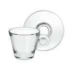 BORGONOVO - ISCHIA COFFEE SET OF 2 WITH SAUCER 80 ML - Image 2