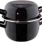 ILSA - MUSSEL POT 18 CM / 1 KG BLACK ENAMEL