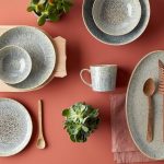 DENBY - HALO SPECKLE MEDIUM SHALLOW BOWL - Image 2
