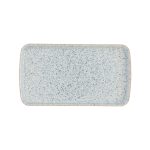 DENBY - HALO SPECKLE SMALL RECTANGULAR PLATTER 26 x 15 CM