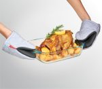 MTX - SET OF 2 KITCHEN OVEN GLOVES W/ANTI-SLIP - Image 2