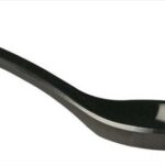 APS - HONG KONG PARTY SPOON MELAMINE BLACK 13 x 4.5 CM