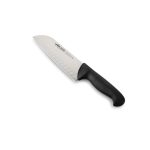 ARCOS - SANTOKU CHEFS KNIFE 18 CM BLACK