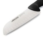 ARCOS - SANTOKU CHEFS KNIFE 18 CM BLACK - Image 2
