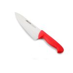 ARCOS - CHEFS KNIFE 20 CM WIDE BLADE RED