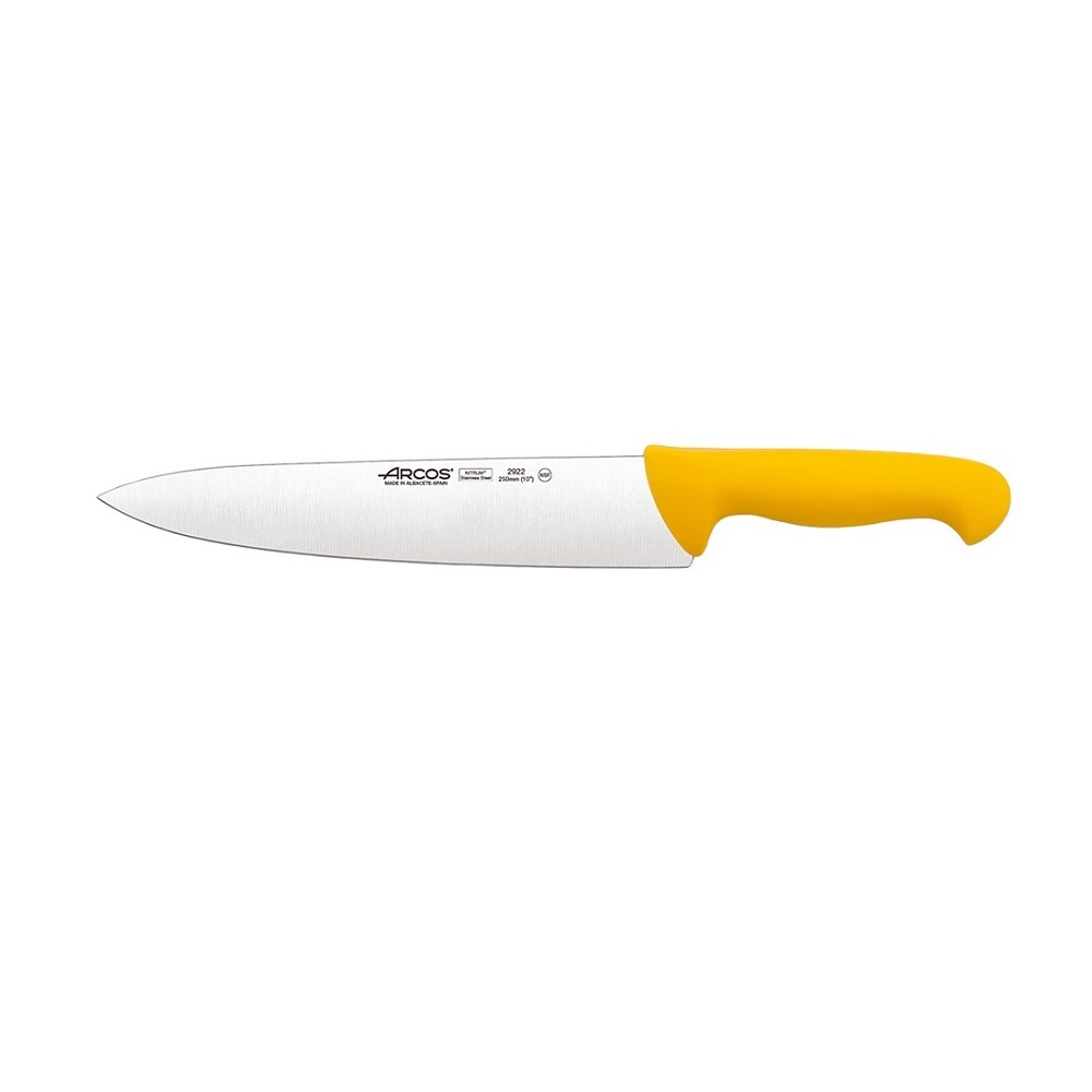 292200.jpg ARCOS - CHEFS KNIFE 25 CM YELLOW - Image 1
