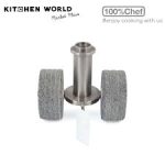 100 CHEF - STAINLESS STEEL SUPPORT FOR TWIN STONES