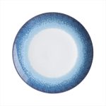 *DISCONTINUED - IONIA - APEIRON BLUE FLAT PLATE 27 CM