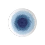 *DISCONTINUED - IONIA - APEIRON BLUE FLAT PLATE 21.5 CM