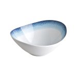 *DISCONTINUED - IONIA - APEIRON BLUE OVAL SALAD BOWL 27 CM