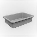 CLEANING BOX   61 X 42 X 16 CM WHITE