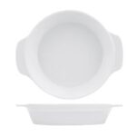 IONIA - BAKING DISH ROUND 21 CM WHITE HOTEL