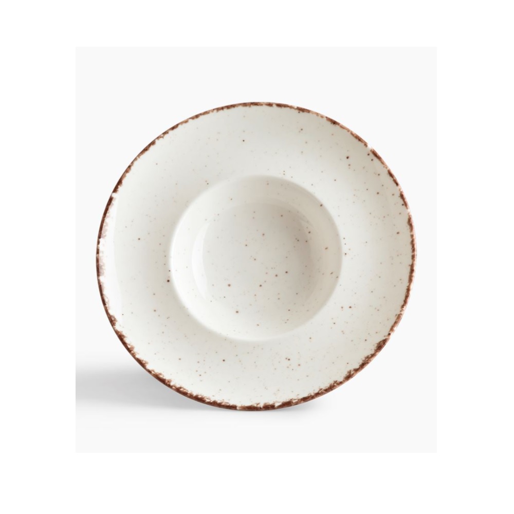 4036271.jpg *DISCONTINUED - IONIA - EUPHORIA RIMMED DEEP PLATE 27 CM - Image 1