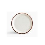 *DISCONTINUED - IONIA - EUPHORIA FLAT PLATE 17 CM *Chipping Guarantee