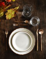 *DISCONTINUED - IONIA - EUPHORIA FLAT PLATE 20 CM *Chipping Guarantee - Image 2