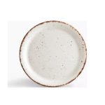 *DISCONTINUED - IONIA - EUPHORIA FLAT PLATE 25 CM *Chipping Guarantee