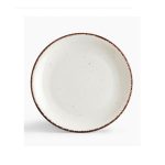 *DISCONTINUED - IONIA - EUPHORIA FLAT PLATE 27 CM *Chipping Guarantee