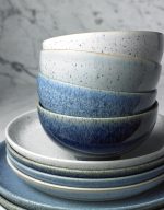 DENBY - STUDIO BLUE FLINT COUPE DINNER PLATE 26 CM - Image 3
