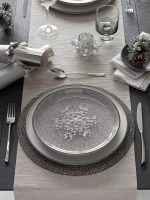 DENBY - STUDIO GREY COUPE DINNER PLATE 26 CM - Image 4