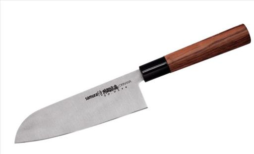 4751029322388.jpg SAMURA - OKINAWA SANTOKU KNIFE 17.5 CM 59 HRC SO-0194 - Image 1