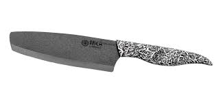 4751029323262.jpg SAMURA - INCA BLACK ZIRCONIA CERAMIC NAKIRI KNIFE 16.5 CM SIN-0043B - Image 1