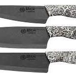 SAMURA - INCA BLACK ZIRCONIA CERAMIC SET OF 3 KNIVES SIN-0220B