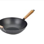 NAVA - CARBON STEEL CANTONESE WOK 32 CM