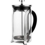 NAVA - COFFEE MAKER ST/ST BLACK HANDLE 600 ML WITH BASE