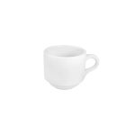 MH - COFFEE CUP PORCELAIN STACKABLE 150 ML