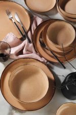 *DISCONTINUED - PEARL - OF MOOD SIDE BOWL 15 CM SALMON - Image 3