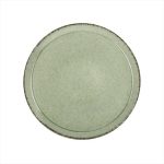 *DISCONTINUED - PEARL - OF FORZA GREEN FLAT PLATE 26 CM
