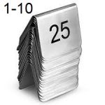 KRAFT - ST/ST TABLE NUMBERS 1-10